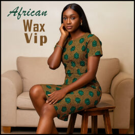 African Wax Fabric/Wax Clothes/Ghanaian Wax Print/Nigerian Ankara. 6 Yards Piece