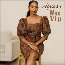 African Wax Fabric/Wax Clothes/Ghanaian Wax Print/Nigerian Ankara. 6 Yards Piece
