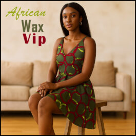 African Wax Fabric/Wax Clothes/Ghanaian Wax Print/Nigerian Ankara. 6 Yards Piece