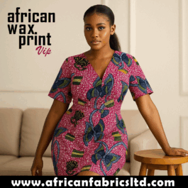 African Wax Fabric/Wax Clothes/Ghanaian Wax Print/Nigerian Ankara. 6 Yards Piece