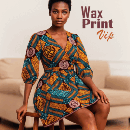 African Wax Fabric/Wax Clothes/Ghanaian Wax Print/Nigerian Ankara. 6 Yards Piece