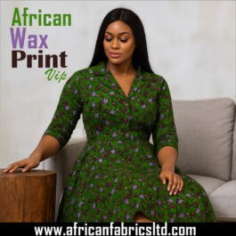 African Wax Fabric/Wax Clothes/Ghanaian Wax Print/Nigerian Ankara. 6 Yards Piece