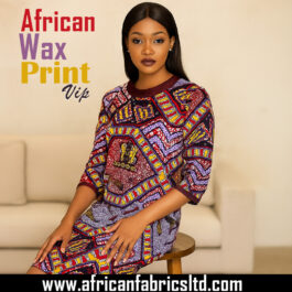 African Wax Fabric/Wax Clothes/Ghanaian Wax Print/Nigerian Ankara. 6 Yards Piece