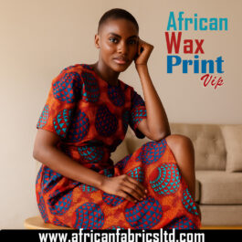 African Wax Fabric/Wax Clothes/Ghanaian Wax Print/Nigerian Ankara. 6 Yards Piece