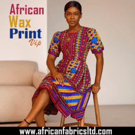 African Wax Fabric/Wax Clothes/Ghanaian Wax Print/Nigerian Ankara. 6 Yards Piece