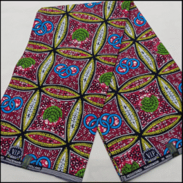 African Wax Fabric/Wax Clothes/Ghanaian Wax Print/Nigerian Ankara. 6 Yards Piece