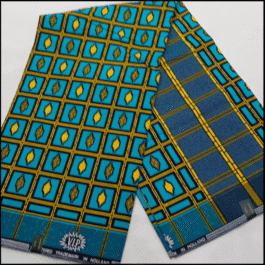 African Wax Fabric/Wax Clothes/Ghanaian Wax Print/Nigerian Ankara. 6 Yards Piece