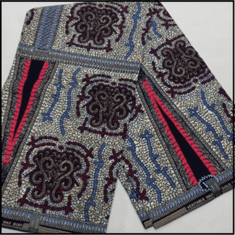 African Wax Fabric/Wax Clothes/Ghanaian Wax Print/Nigerian Ankara. 6 Yards Piece