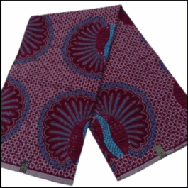 African Wax Fabric/Wax Clothes/Ghanaian Wax Print/Nigerian Ankara. 6 Yards Piece