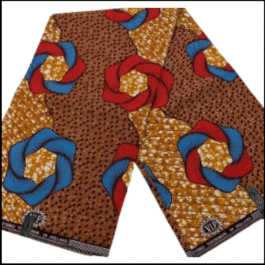 African Wax Fabric/Wax Clothes/Ghanaian Wax Print/Nigerian Ankara. 6 Yards Piece