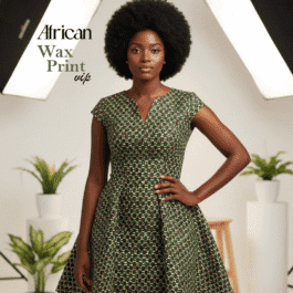 African Wax Fabric/Wax Clothes/Ghanaian Wax Print/Nigerian Ankara. 6 Yards Piece