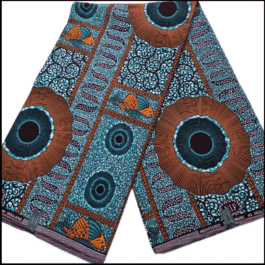 African Wax Fabric/Wax Clothes/Ghanaian Wax Print/Nigerian Ankara. 6 Yards Piece