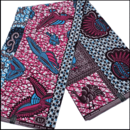 African Wax Fabric/Wax Clothes/Ghanaian Wax Print/Nigerian Ankara. 6 Yards Piece
