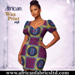 African Wax Fabric/Wax Clothes/Ghanaian Wax Print/Nigerian Ankara. 6 Yards Piece