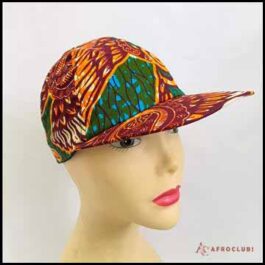 African Wax Print Cap
