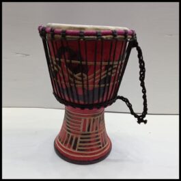 Drum (Djembe) Size Height 26cm X Top Diameter 17cm