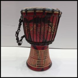 Drum (Djembe) Size Height 26cm X Top Diameter 17cm