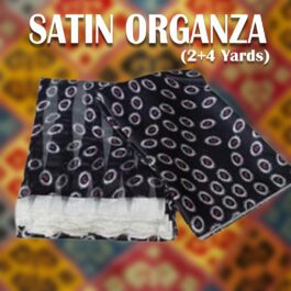 Satin Organza Combination 2+4 Yards