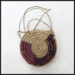 Cane round shape hand bags/ hand bag for women/shoulder bag/ Formal bag