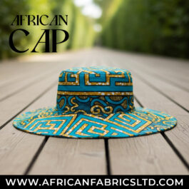 African Wax Print Floppy Cap