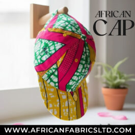 African Wax Print Cap