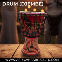 Drum (Djembe) Size Height 26cm X Top Diameter 17cm