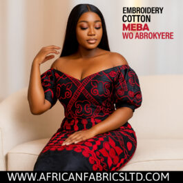 Embroidery cotton  Meba Wo Abrokyere 12 Yards