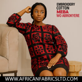 Embroidery cotton  Meba Wo Abrokyere 12 Yards