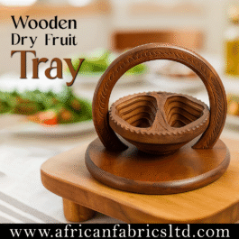 Carved Wooden Fruit Tray