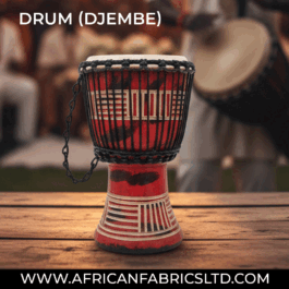 Drum (Djembe) Size Height 24cm X Top Diameter 14cm