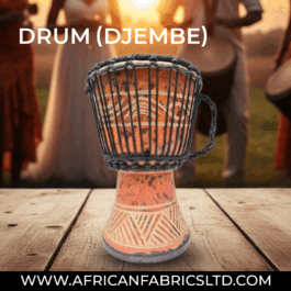 Drum (Djembe) Size Height 24cm X Top Diameter 14cm