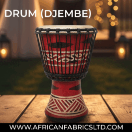 Drum (Djembe) Size Height 24cm X Top Diameter 14cm