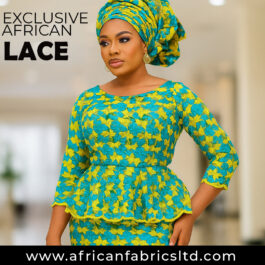 Exclusive African Lace 5 Yards  – Premium quality- unique and beautiful design