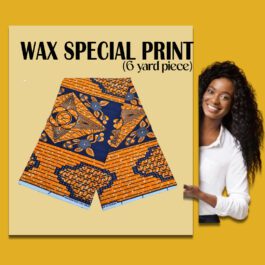 Special  African Wax Print  6 Yards Piece