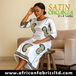 Satin Organza Combination 2+4 Yards