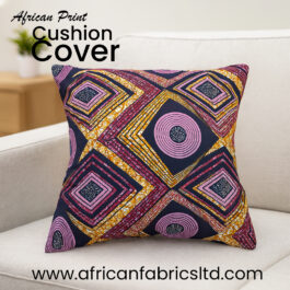 African Print Cushion Cover