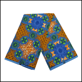African Wax Fabric/Wax Clothes/Ghanaian Wax Print/Nigerian Ankara. 6 Yards Piece