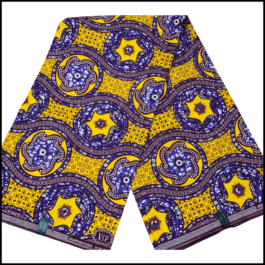 African Wax Fabric/Wax Clothes/Ghanaian Wax Print/Nigerian Ankara. 6 Yards Piece