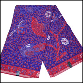 African Wax Fabric/Wax Clothes/Ghanaian Wax Print/Nigerian Ankara. 6 Yards Piece