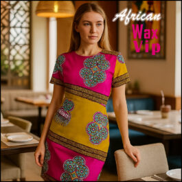 African Wax Fabric/Wax Clothes/Ghanaian Wax Print/Nigerian Ankara. 6 Yards Piece