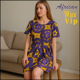 African Wax Fabric/Wax Clothes/Ghanaian Wax Print/Nigerian Ankara. 6 Yards Piece