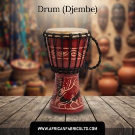Drum (Djembe) Size Height 26cm X Top Diameter 17cm