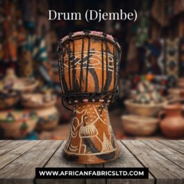 Drum (Djembe) Size Height 26cm X Top Diameter 17cm