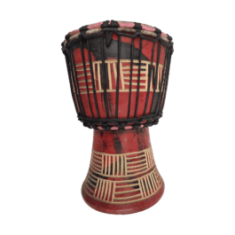 Drum (Djembe) Size Height 26cm X Top Diameter 17cm