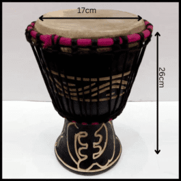 Drum (Djembe) Size Height 26cm X Top Diameter 17cm