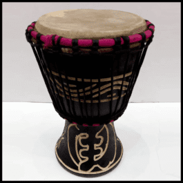 Drum (Djembe) Size Height 26cm X Top Diameter 17cm