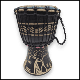 Drum (Djembe) Size Height 26cm X Top Diameter 17cm