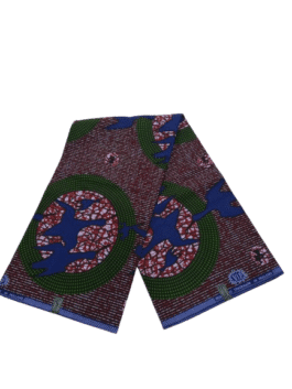 African Wax Fabric/Wax Clothes/Ghanaian Wax Print/Nigerian Ankara. 6 Yards Piece