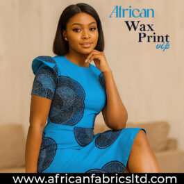 African Wax Fabric/Wax Clothes/Ghanaian Wax Print/Nigerian Ankara. 6 Yards Piece