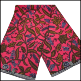 African Wax Fabric/Wax Clothes/Ghanaian Wax Print/Nigerian Ankara. 6 Yards Piece